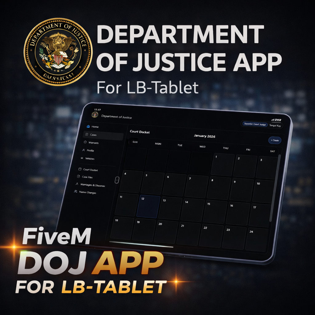 LB-Tablet DOJ Application