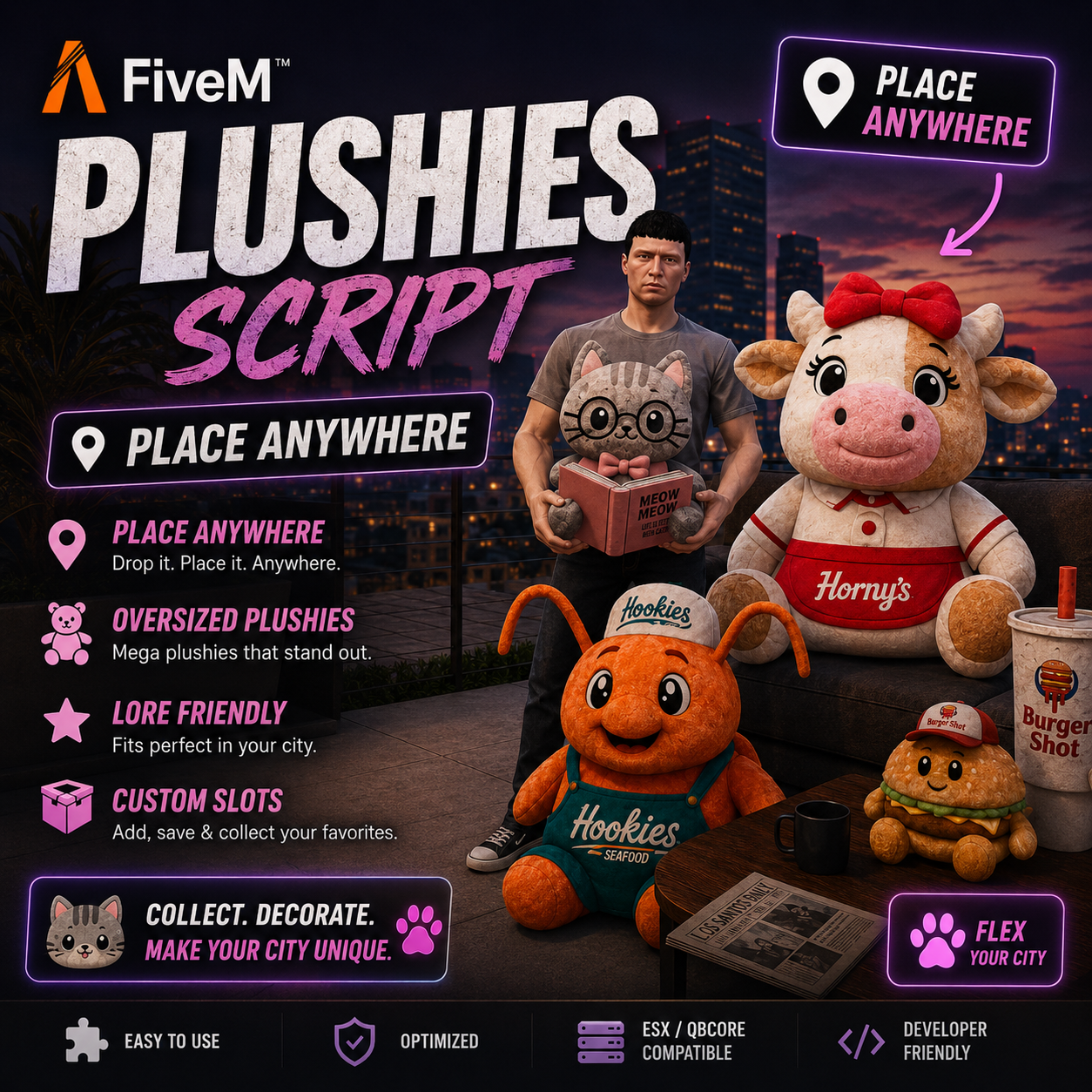 100+ Placeable Plushies